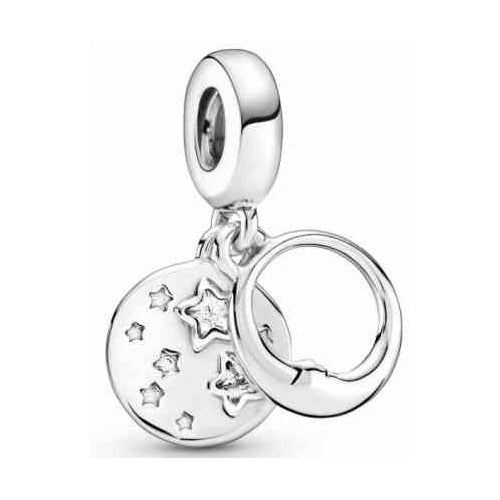 Charm Luna y Estrellas Brillantes