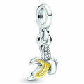 Charm de Plátano con tipo Diamantes