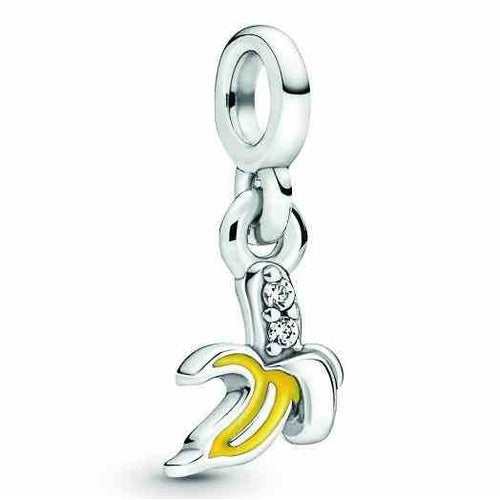 Charm de Plátano con tipo Diamantes