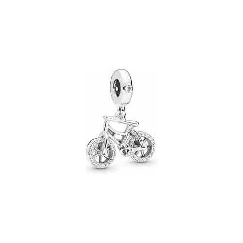 Charm Bicicleta con Circonitas