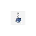 Charm Planeta Azul Brillante