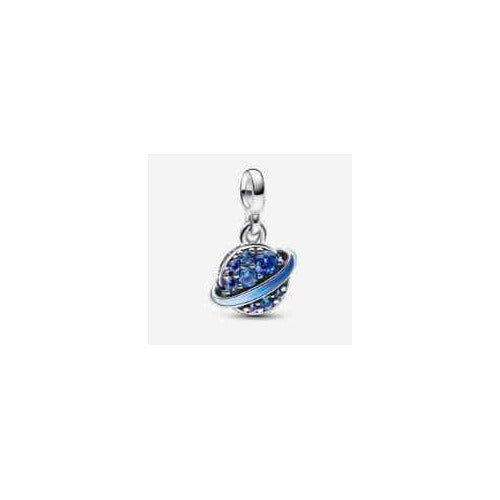 Charm Planeta Azul Brillante