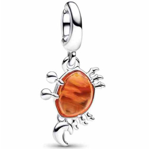 Charm Cangrejo Ámbar