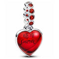 Charm "ARE MY SOULMATE" Corazón Rojo
