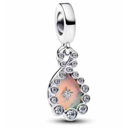Charm Colgante Perla y Estrella Radiante