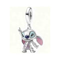 Charm Dije Stitch Disney Plata 925