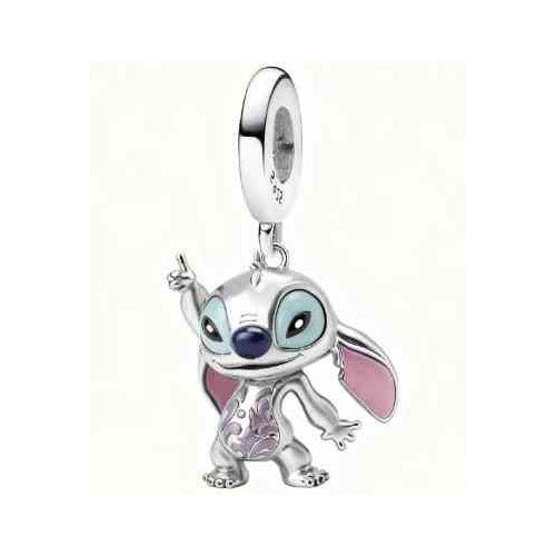 Charm Dije Stitch Disney Plata 925
