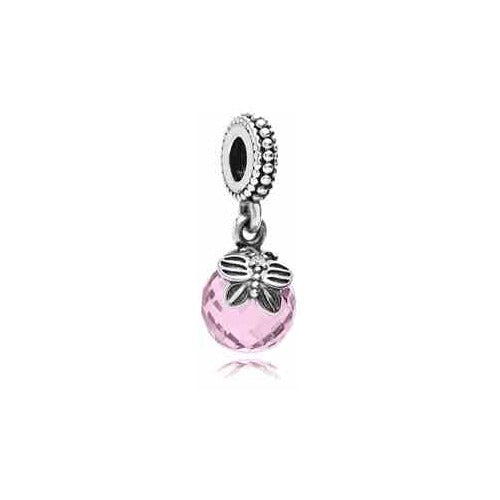 Charm Colgante Mariposa Rosa