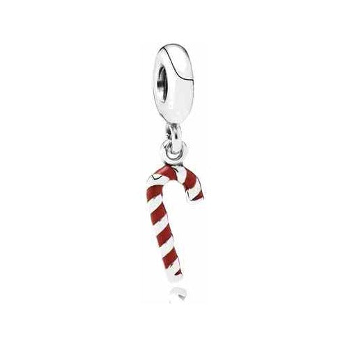 Charm de Bastón de Caramelo Navideño
