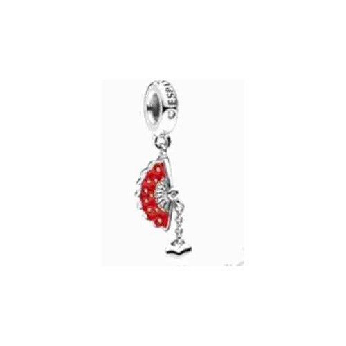 Charm Abanico Español Rojo