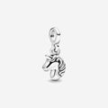 Dije Unicornio Mágico en Plata Esterlina