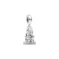 Charm Castillo Dorado y Brillante