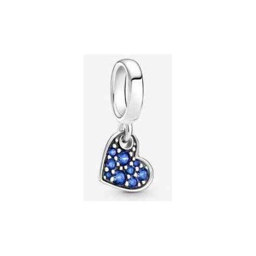 Corazón Azul Brillante