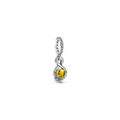 Charm Infinito Rosa Amarilla
