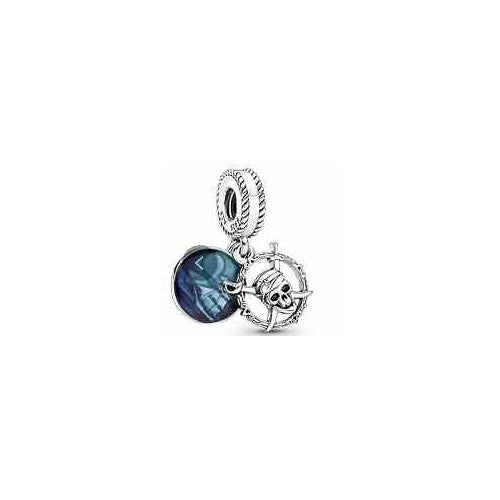 Charm Timón Pirata y Ojo de Dragón Azul