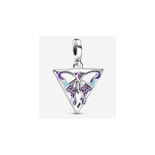 Charm Triangular Mariposa Deslumbrante ME