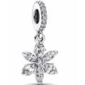 Colgante Flor de Cristal Brillante