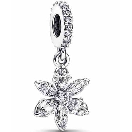 Colgante Flor de Cristal Brillante