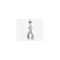 Dije "Wishbone" Brillante