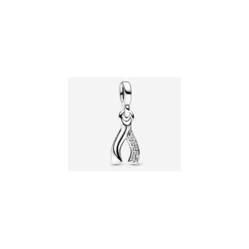 Dije "Wishbone" Brillante
