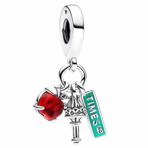Charm "Times Square" con Manzana y Farola