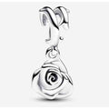Dije "Beauty and the Beast" Rosa Plateada