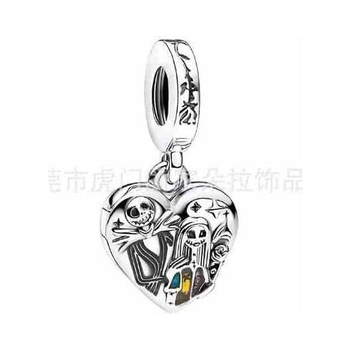 Charm Corazón Jack y Sally
