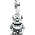 Charm Monstruo Peludo Suspensión Plata S925