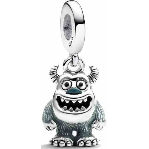 Charm Monstruo Peludo Suspensión Plata S925