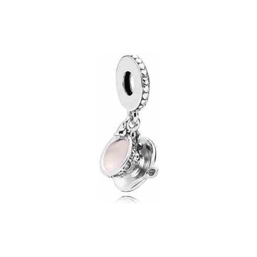 Charm Taza de Té Rosa