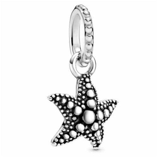 Dije de Estrella de Mar Detalles Texturizados