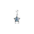 Charm Estrella Brillante Azul