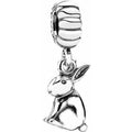 Charm Colgante Conejo de Plata Esterlina
