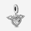 Charm Corazón Alado "Spread Your Wings and Fly"