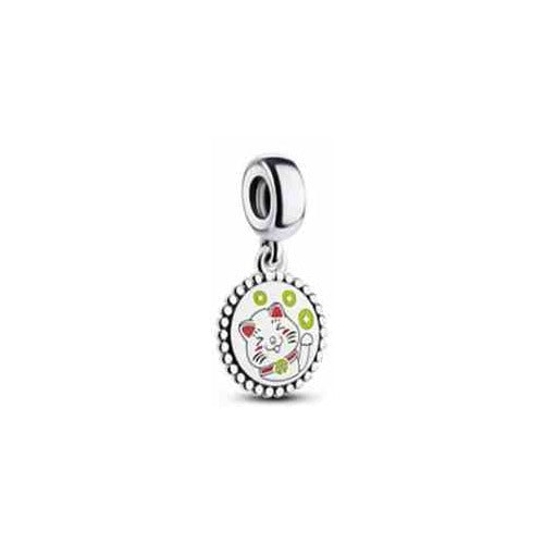 Charm "Maneki-neko" con Monedas de la Suerte