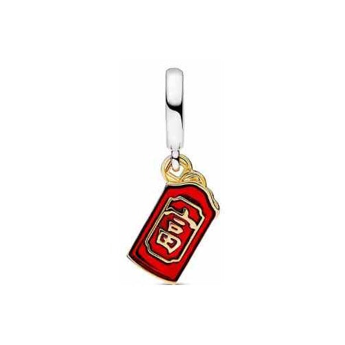Charm "Fu" Rojo y Dorado