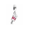 Charm Colgante Paleta de Helado Rosada