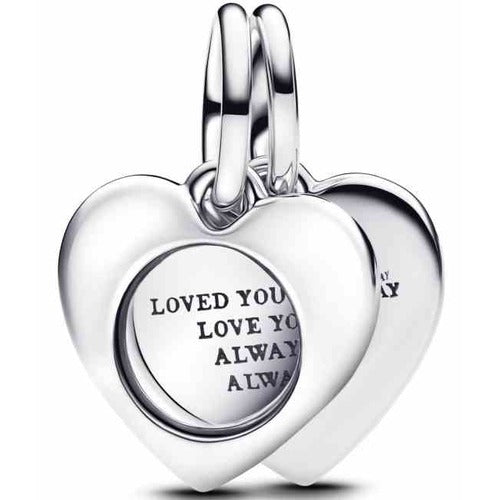 Dije Doble Corazón "Loved You Always"
