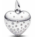 Corazón Brillante con Circonitas