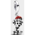 Charm Perro Dalmatina Navideño