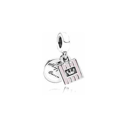 Charm "Shop! Queen" con corona