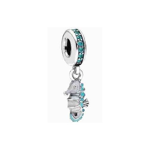 Charm Dije Seahorse Turquesa