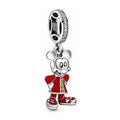 Charm Mickey Mouse Traje Rojo