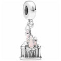Charm Castillo Rosa con Estrella