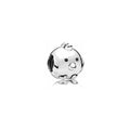 Charm de Pollito Plata 925