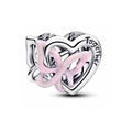 Charm Corazón "Us Together" Rosa
