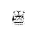 Charm "Best Friends" Ositos Abrazados Plata