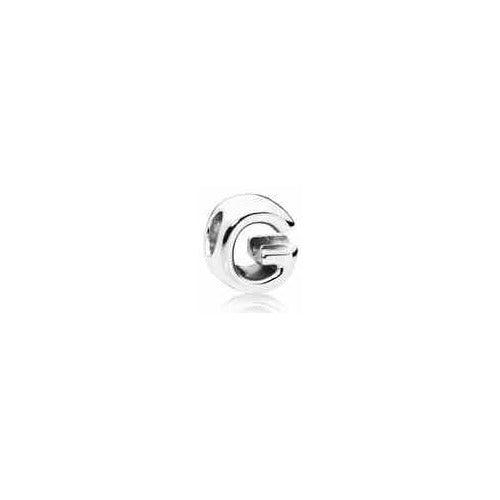 Charm Letra G Plateada