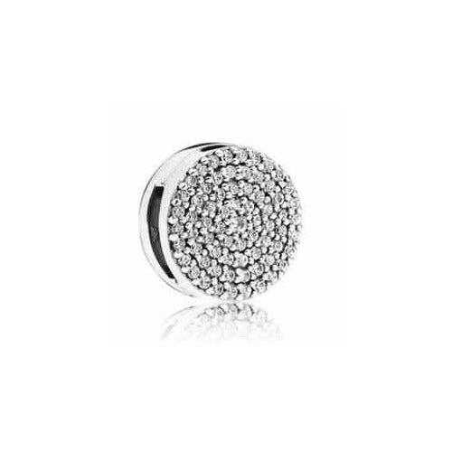 Charm Dije Circonitas Grabado Circular