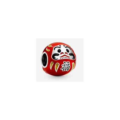 Charms Daruma Rojo de la Suerte